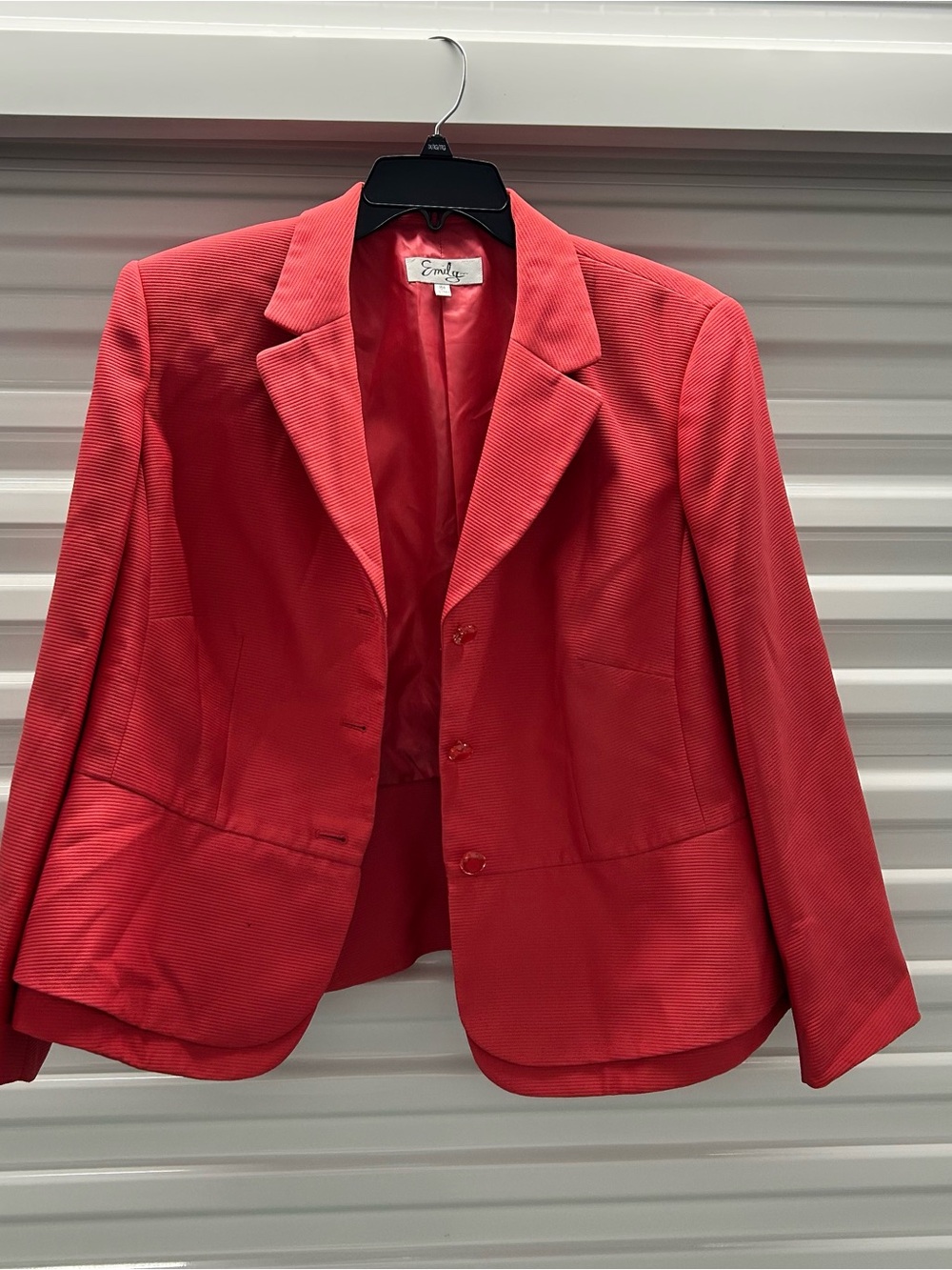 Red Women's Tailored Blazer
